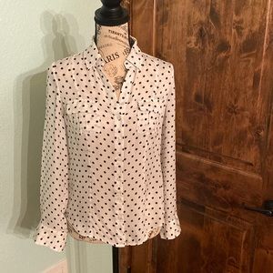 White House Black Market Blouse size 2